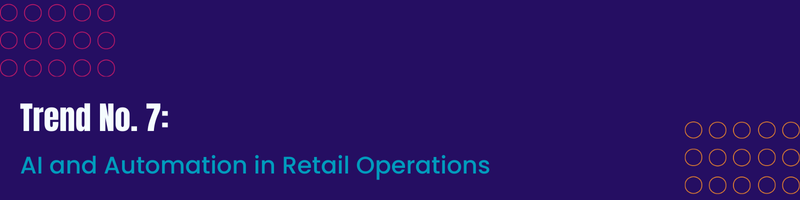 AI and Automation Retail Trends 